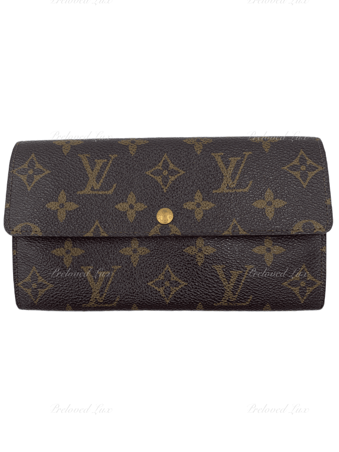 Louis Vuitton - Authenticated Wallet - Leather Brown for Women, Good Condition