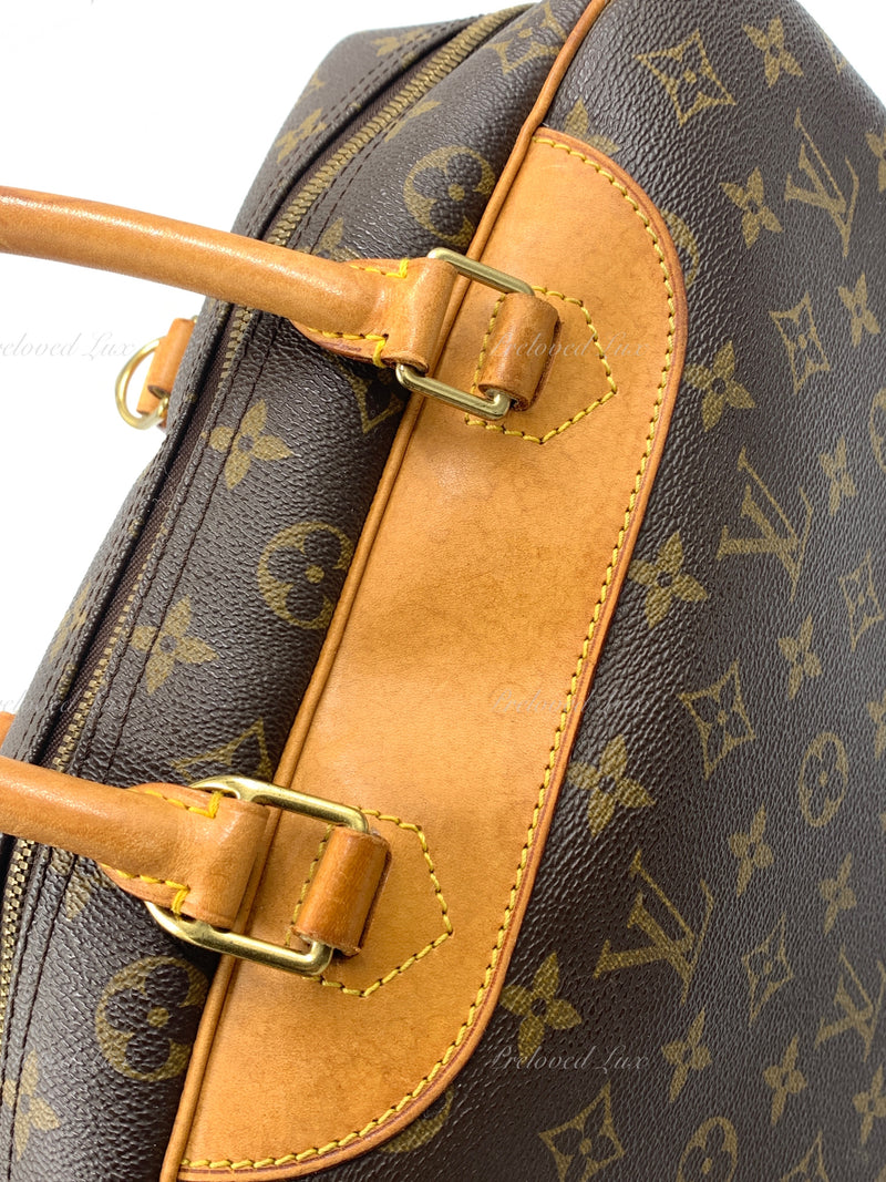 Louis Vuitton Monogram Deauville Bag - Brown Handle Bags, Handbags -  LOU480442