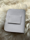 HERMES Gris Pale (light grey) Constance Slim Epsom Leather Gold Hardware