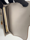 HERMES Gris Pale (light grey) Constance Slim Epsom Leather Gold Hardware