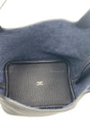 HERMES Picotin Lock 18 Caban (dark blue) Clemence Leather Palladium Hardware