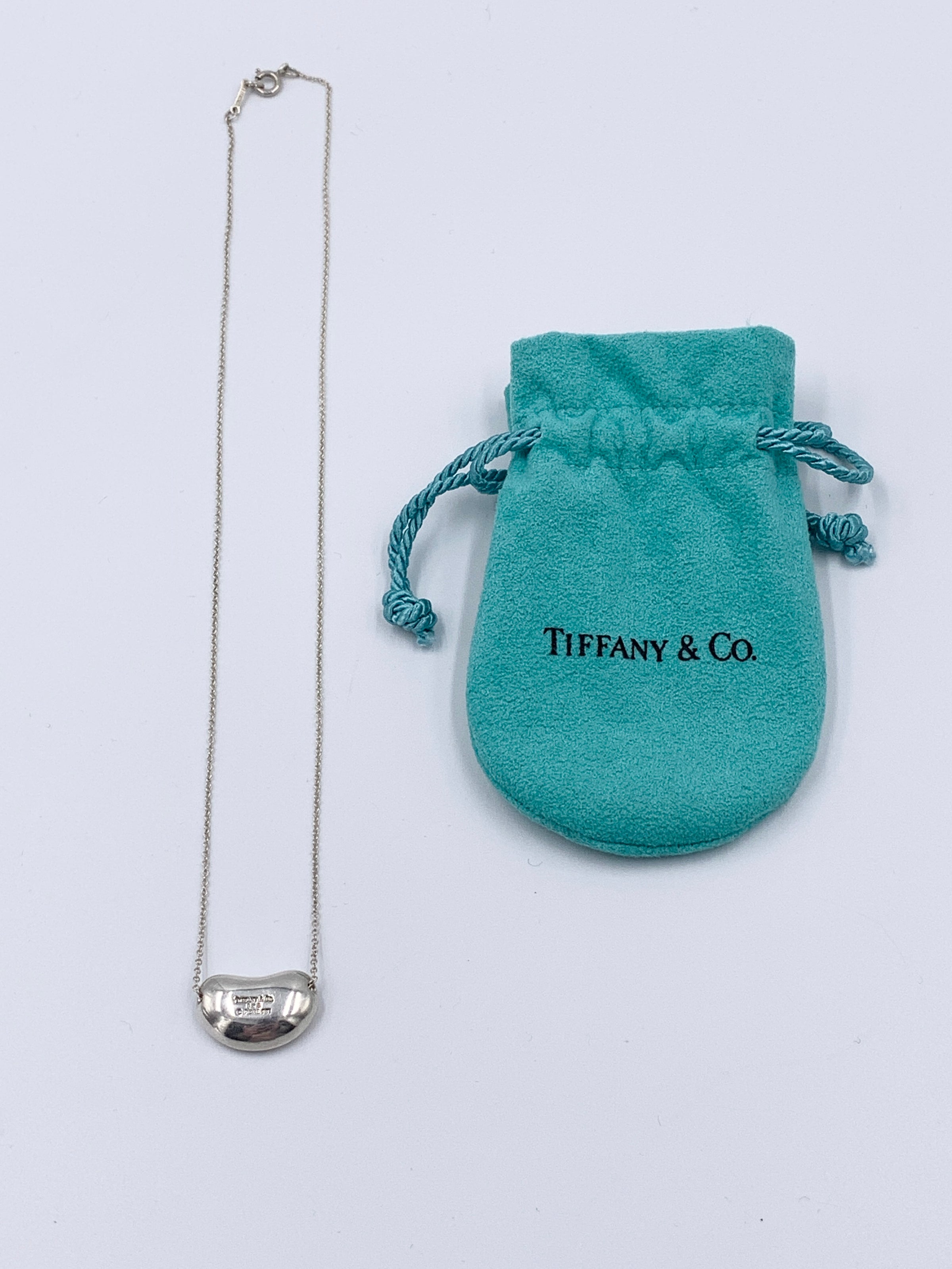 Tiffany & Co Elsa Peretti Solid Heart Necklace - Preowned luxury