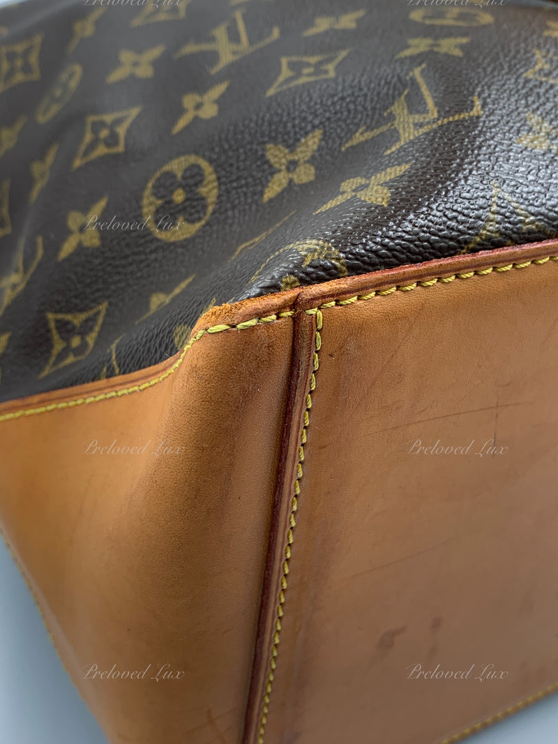 Cabas Mezzo, Used & Preloved Louis Vuitton Tote Bag, LXR Canada, Brown