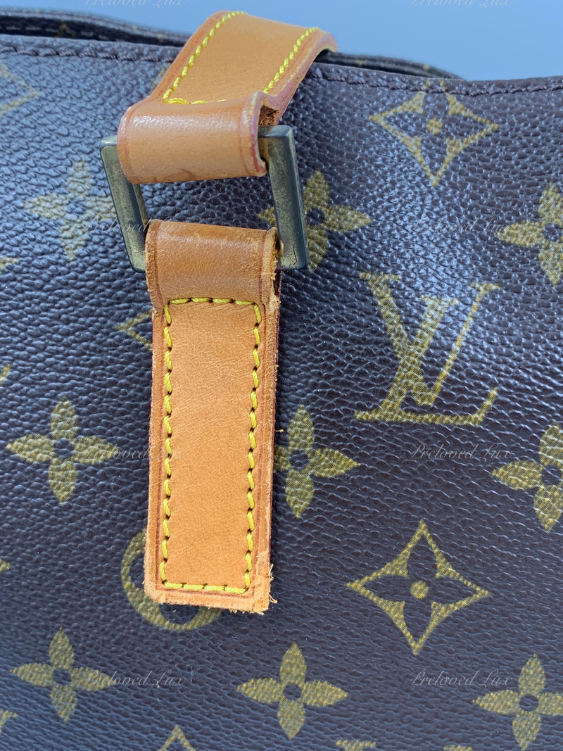 Authentic Louis Vuitton Monogram Cabas Mezzo Tote Bag M51151 H1282AA509