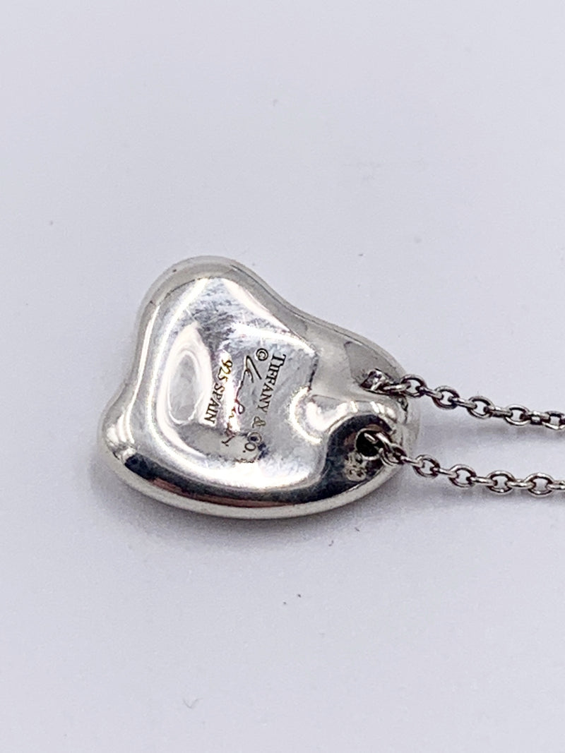 Sold-Tiffany & Co Elsa Peretti Solid Heart Necklace