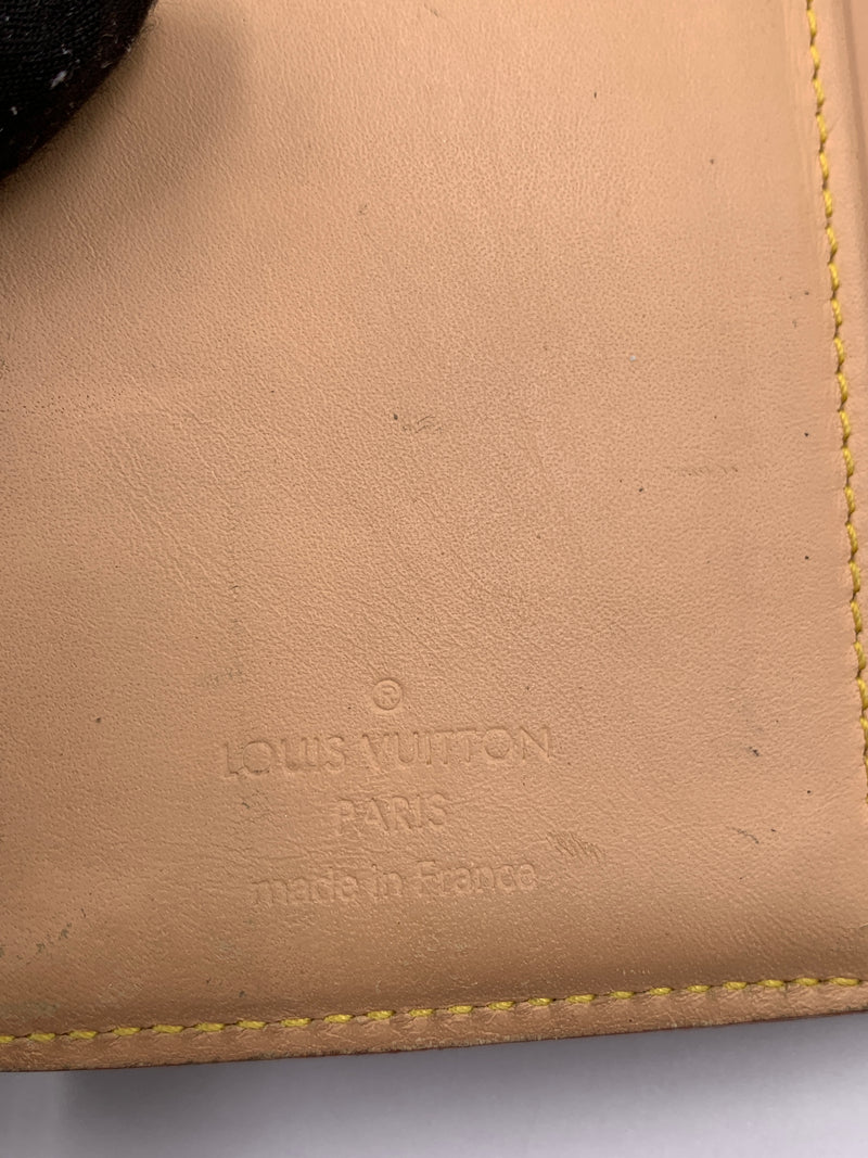 Authenticated Used Louis Vuitton Wallet Portefeuille Viennois Black Mini  Bifold Clasp Ladies Monogram Multicolor M92988 LOUIS VUITTON 