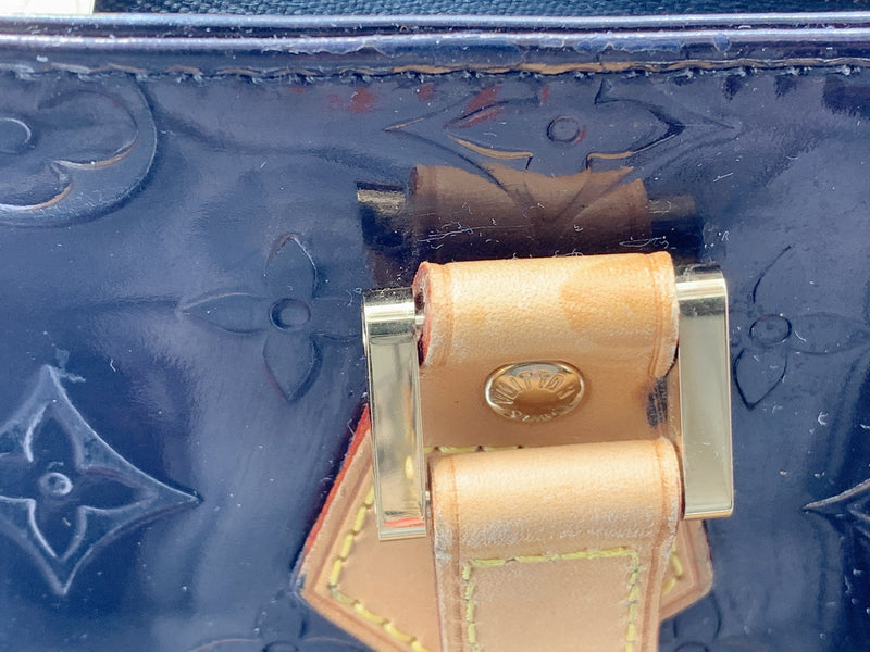 Japan Used Bag] Louis Vuitton Houston Monogram Vernis Crm/Enamel