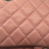 Sold-CHANEL Double Chain Double Flap Bag Pink SHW