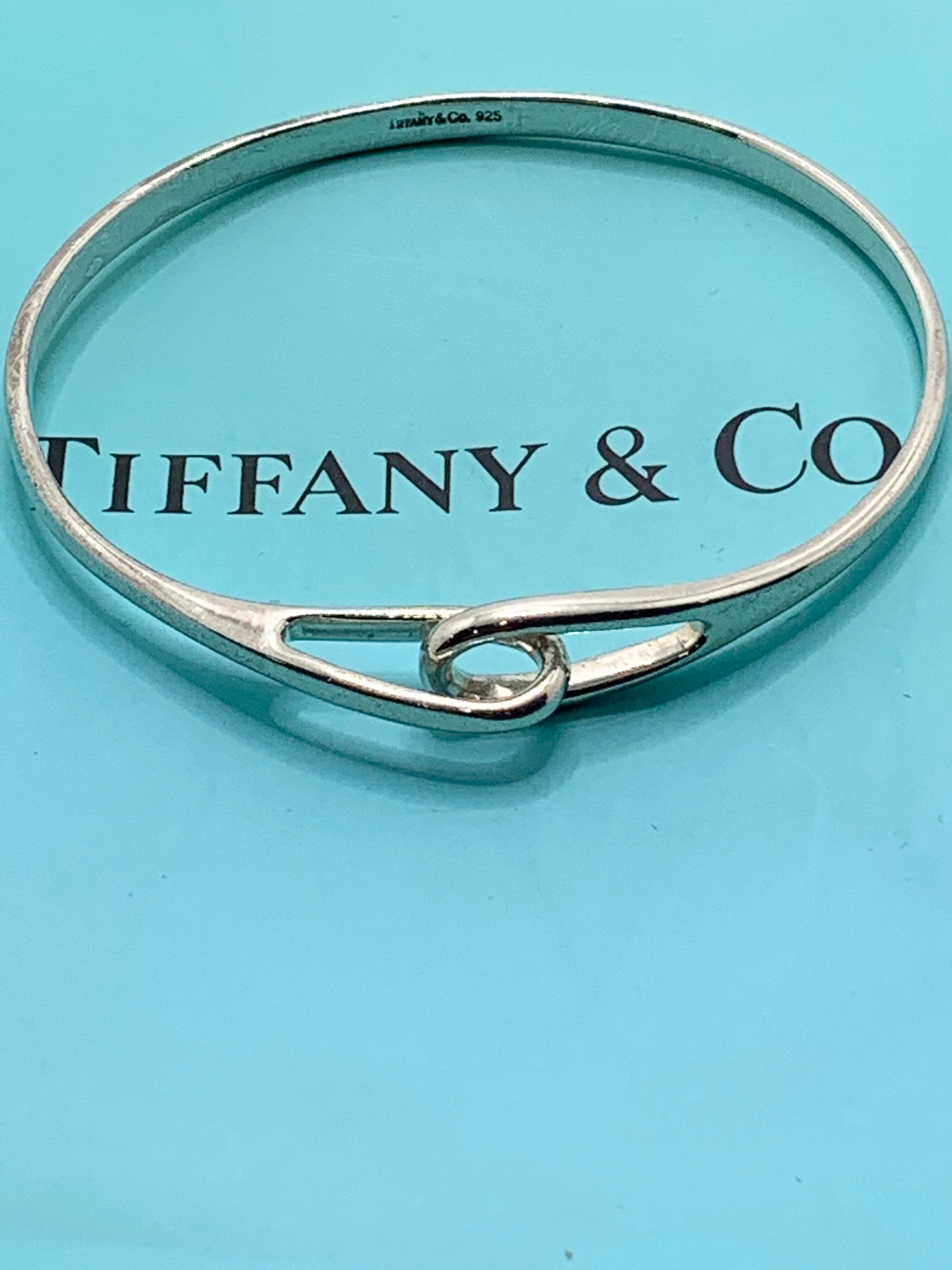 Tiffany & Co. Tiffany 1837 Interlocking Circles Sterling Silver Rubedo