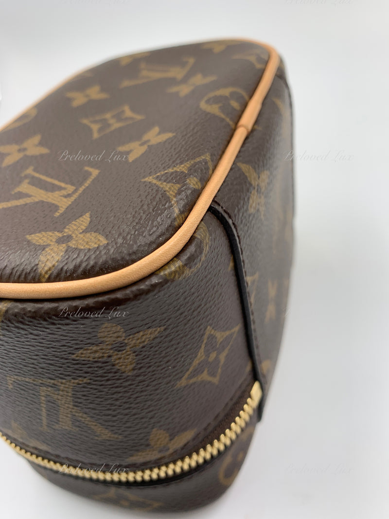 Louis Vuitton Brown Monogram Canvas Nice Nano Vanity Case Gold Hardware,  2020 Available For Immediate Sale At Sotheby's