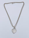 Sold-Tiffany & Co 925 Silver Return to Tiffany Heart Tag Long Necklace