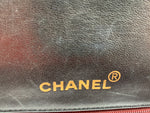 Sold-CHANEL Lambskin Small Diana Single Chain Single Flap Bag Black/gold