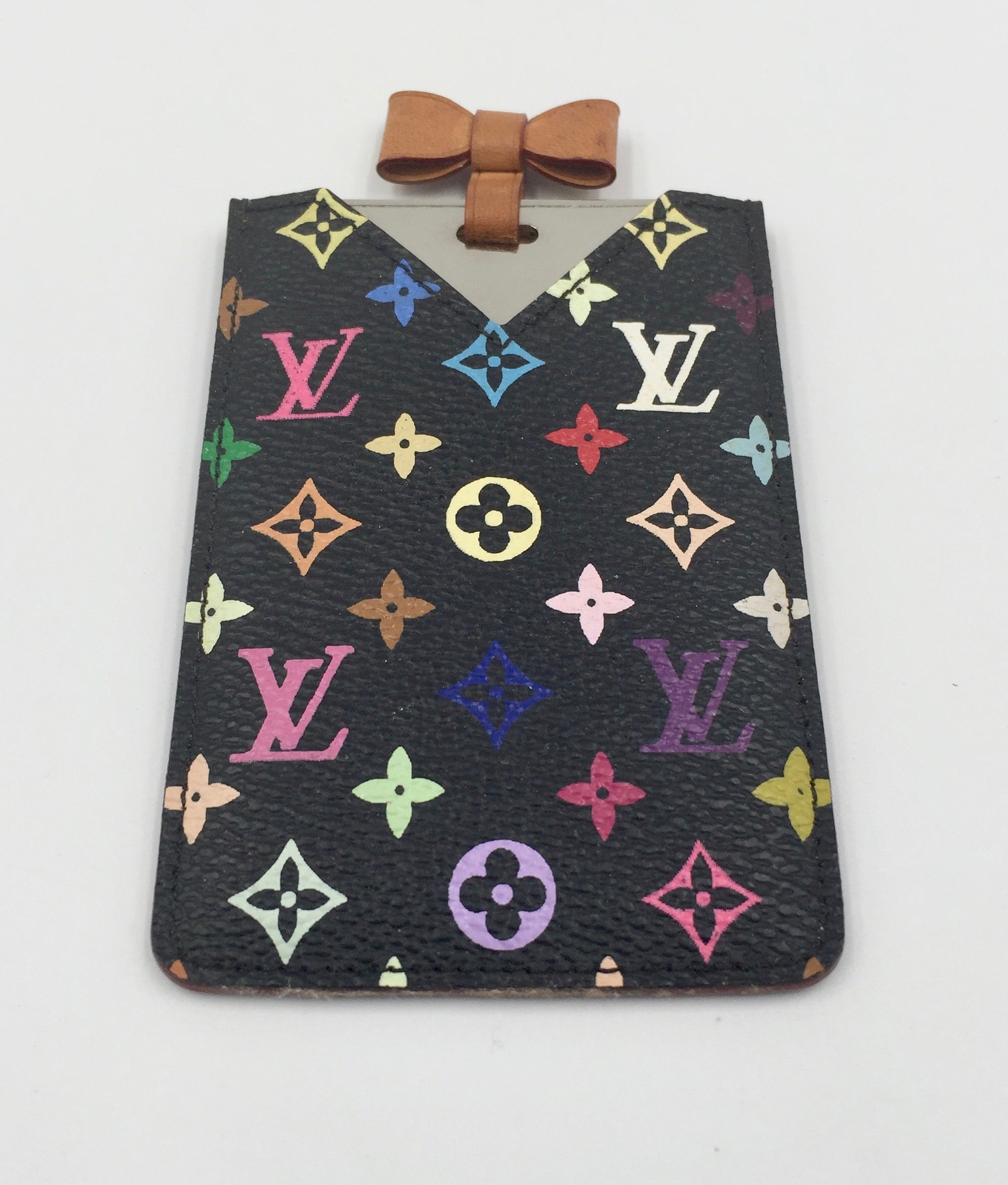 Louis Vuitton White Monogram Multicolore Etui Mirioir Mirror and