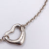 Sold-Tiffany & Co 925 Silver Elsa Peretti Open Heart Bracelet