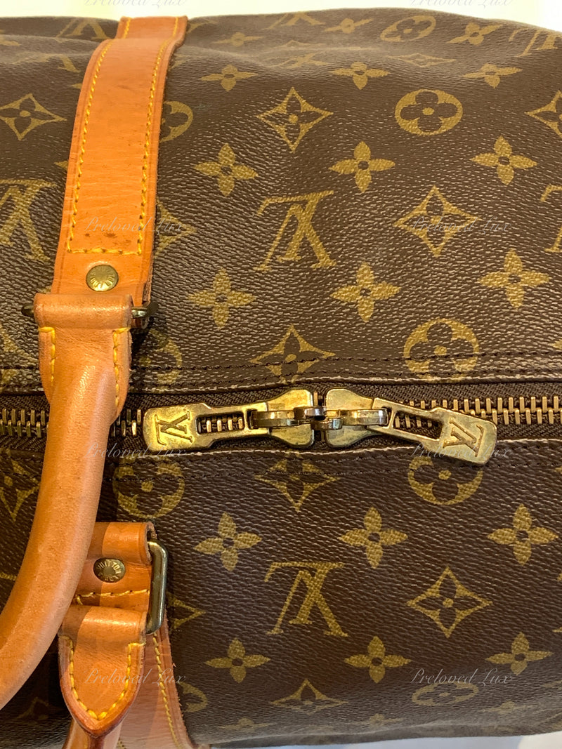 LOUIS VUITTON Monogram Keepall 50 Travel Bag – Preloved Lux