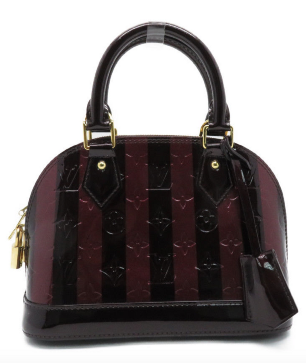 Louis Vuitton Vernis Essential V Bracelet Black Pony-style calfskin  ref.734366 - Joli Closet