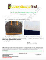 Sold-LOUIS VUITTON Monogram Alma PM